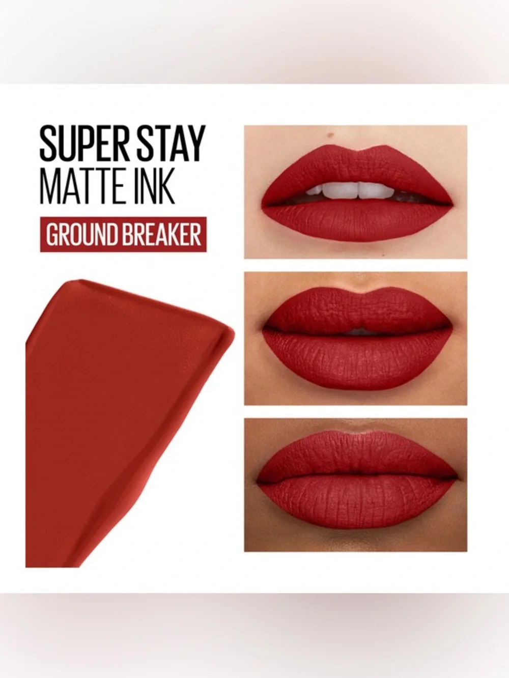 Maybelline SuperStay Matte Ink Liquid Lipstick - Ground Breaker, NEW